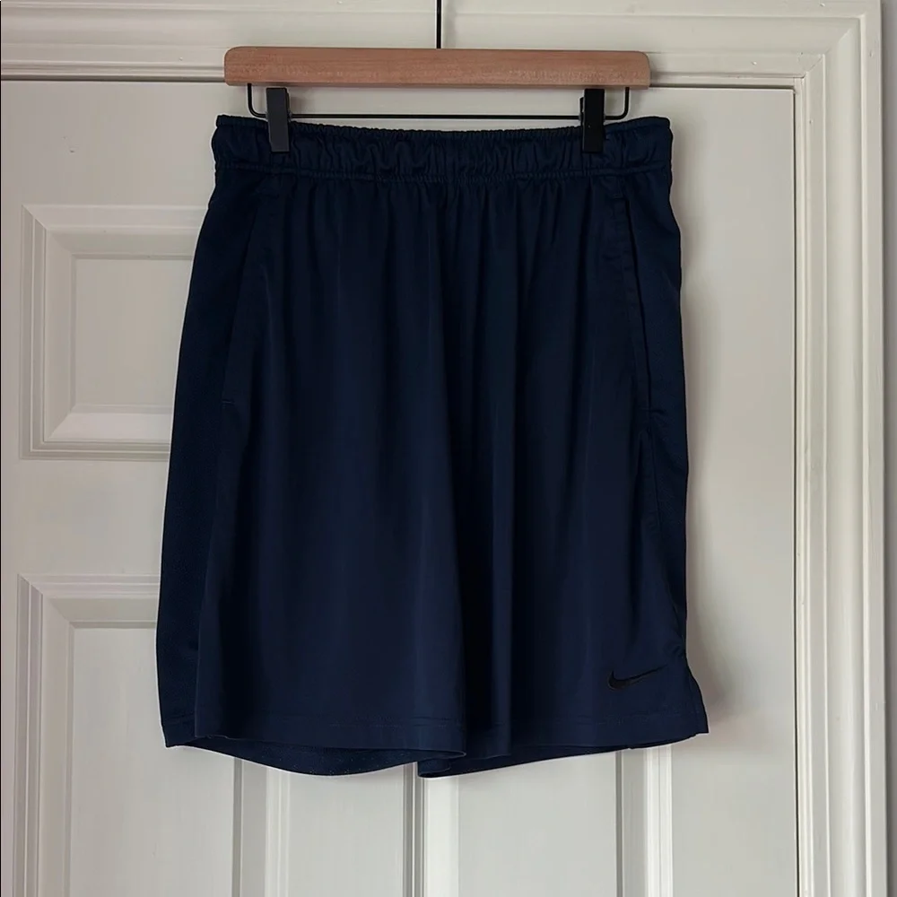 Nike Men's Navy Blue Shorts - Picture 1 of 5